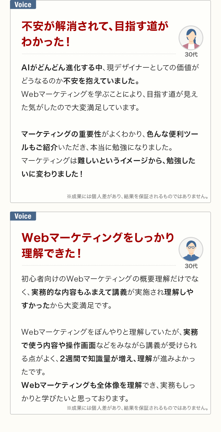 5日間チャレンジに参加し、最後までやり遂げた方の声